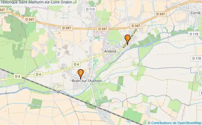 plan Historique Saint-Mathurin-sur-Loire Associations historique Saint-Mathurin-sur-Loire : 3 associations