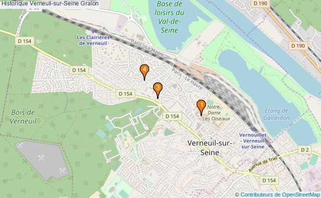 plan Historique Verneuil-sur-Seine Associations historique Verneuil-sur-Seine : 5 associations