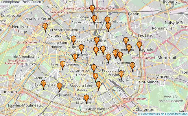 plan Homophobie Paris Associations homophobie Paris : 54 associations