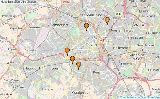 plan Hospitalisation Lille Associations hospitalisation Lille : 5 associations