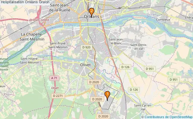 plan Hospitalisation Orléans Associations hospitalisation Orléans : 3 associations