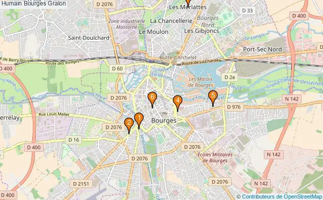 plan Humain Bourges Associations Humain Bourges : 8 associations