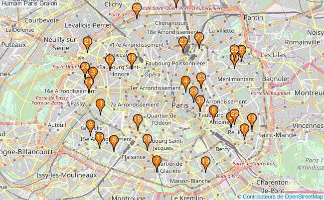 plan Humain Paris Associations Humain Paris : 600 associations