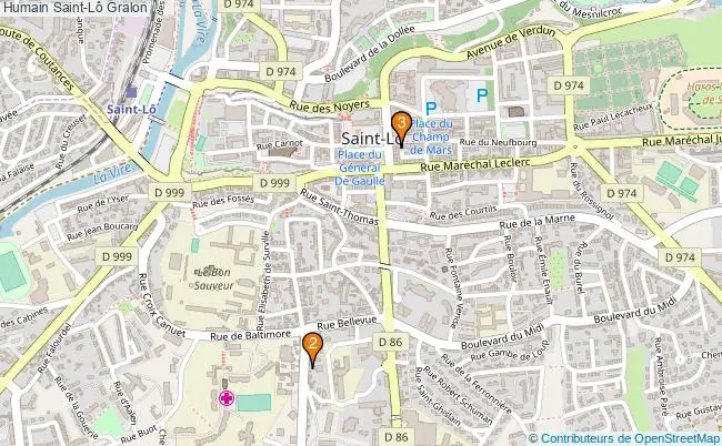 plan Humain Saint-Lô Associations Humain Saint-Lô : 4 associations