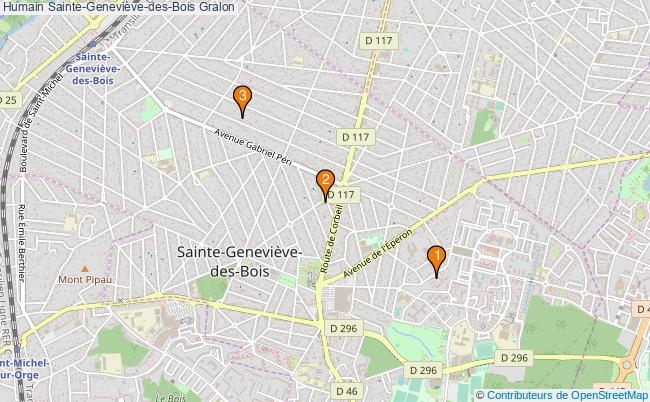 plan Humain Sainte-Geneviève-des-Bois Associations Humain Sainte-Geneviève-des-Bois : 3 associations