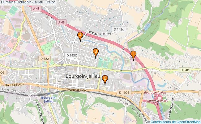 plan Humains Bourgoin-Jallieu Associations Humains Bourgoin-Jallieu : 3 associations