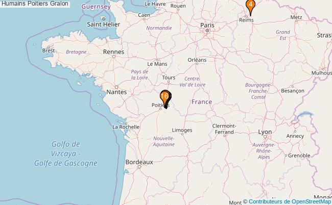 plan Humains Poitiers Associations Humains Poitiers : 17 associations