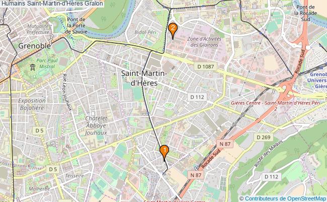 plan Humains Saint-Martin-d'Hères Associations Humains Saint-Martin-d'Hères : 5 associations