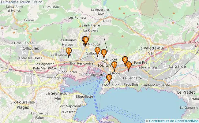 plan Humaniste Toulon Associations Humaniste Toulon : 12 associations