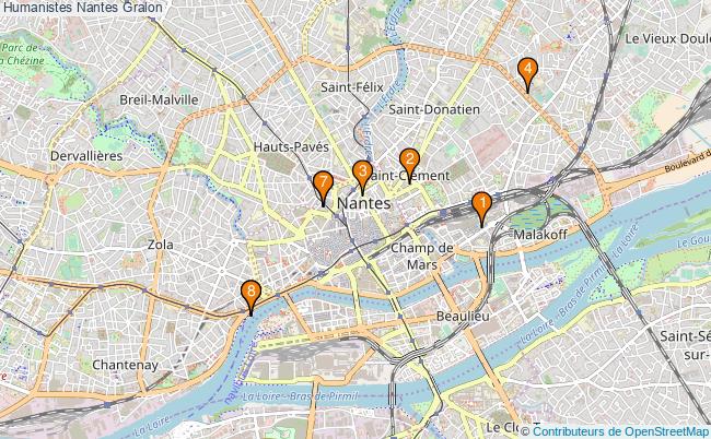plan Humanistes Nantes Associations humanistes Nantes : 6 associations