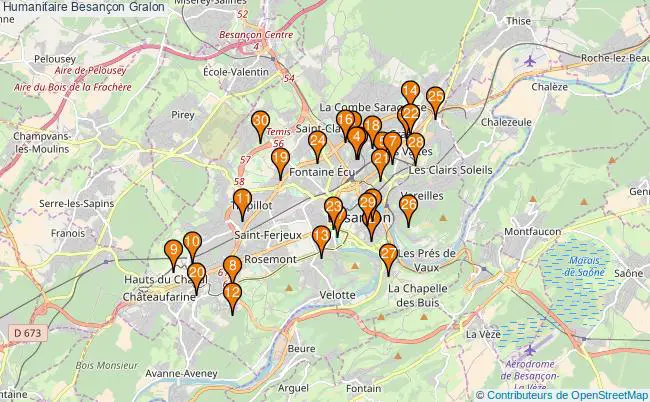plan Humanitaire Besançon Associations humanitaire Besançon : 47 associations