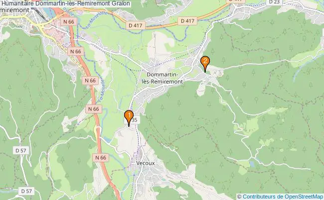 plan Humanitaire Dommartin-lès-Remiremont Associations humanitaire Dommartin-lès-Remiremont : 3 associations