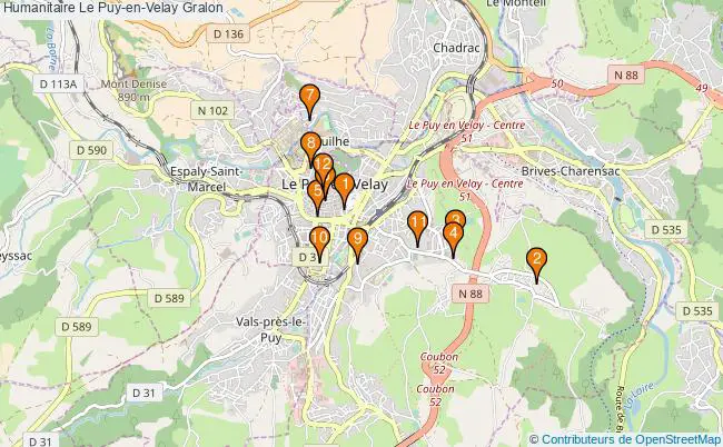 plan Humanitaire Le Puy-en-Velay Associations humanitaire Le Puy-en-Velay : 12 associations