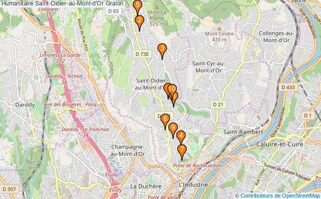 plan Humanitaire Saint-Didier-au-Mont-d'Or Associations humanitaire Saint-Didier-au-Mont-d'Or : 11 associations