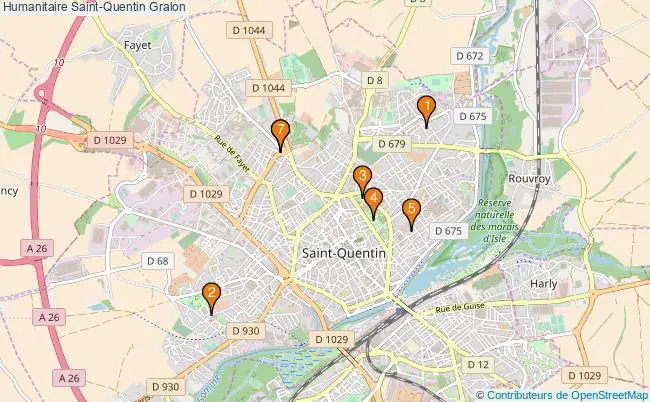 plan Humanitaire Saint-Quentin Associations humanitaire Saint-Quentin : 12 associations