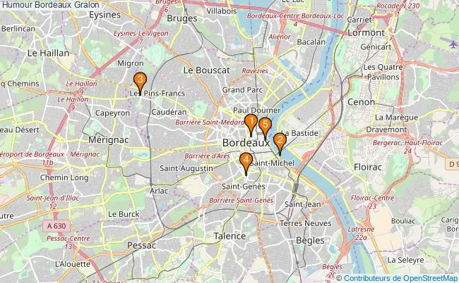 plan Humour Bordeaux Associations humour Bordeaux : 7 associations