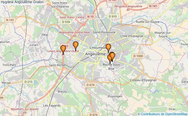 plan Hygiène Angoulême Associations hygiène Angoulême : 7 associations