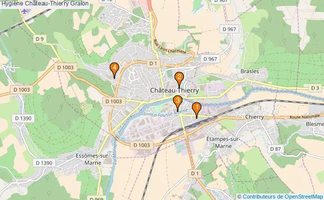 plan Hygiène Château-Thierry Associations hygiène Château-Thierry : 4 associations
