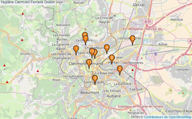 plan Hygiène Clermont-Ferrand Associations hygiène Clermont-Ferrand : 10 associations