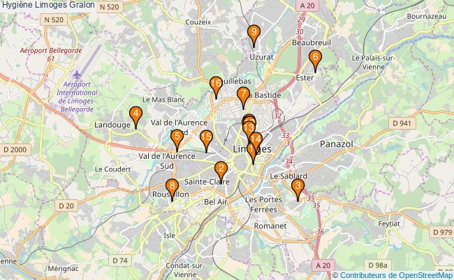 plan Hygiène Limoges Associations hygiène Limoges : 18 associations