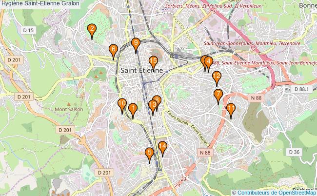 plan Hygiène Saint-Etienne Associations hygiène Saint-Etienne : 14 associations