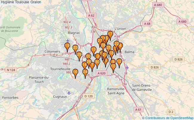plan Hygiène Toulouse Associations hygiène Toulouse : 62 associations