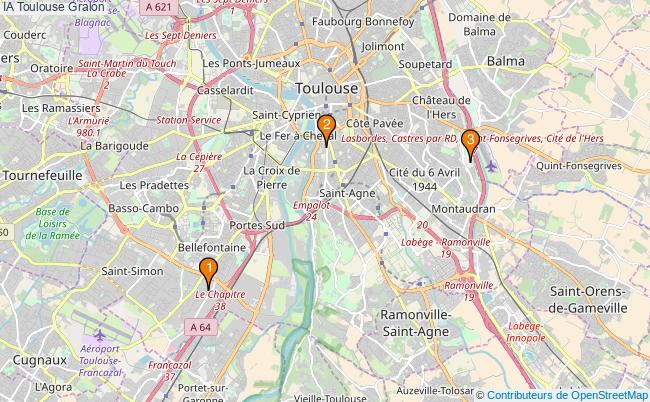 plan IA Toulouse Associations IA Toulouse : 3 associations