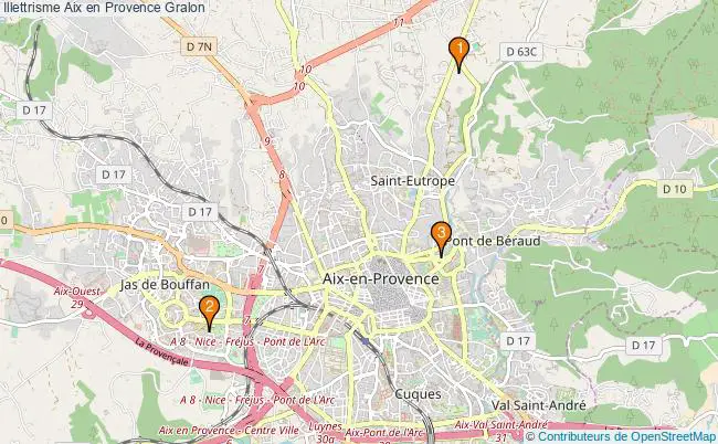 plan Illettrisme Aix en Provence Associations illettrisme Aix en Provence : 4 associations