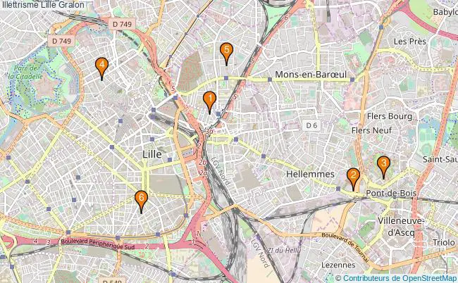 plan Illettrisme Lille Associations illettrisme Lille : 8 associations