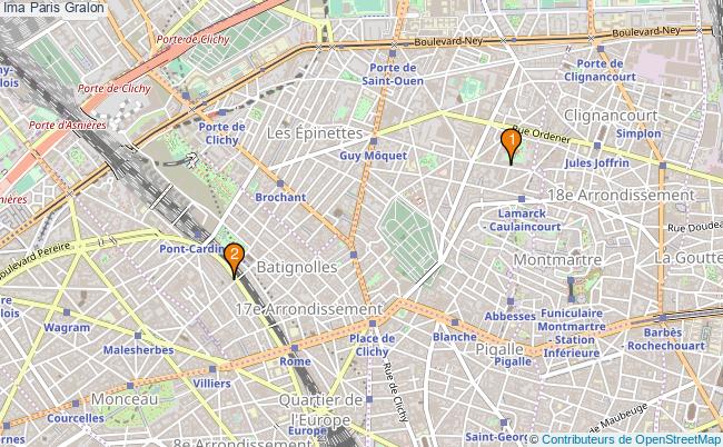plan Ima Paris Associations ima Paris : 4 associations