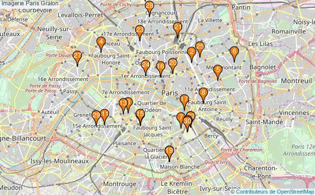plan Imagerie Paris Associations imagerie Paris : 54 associations
