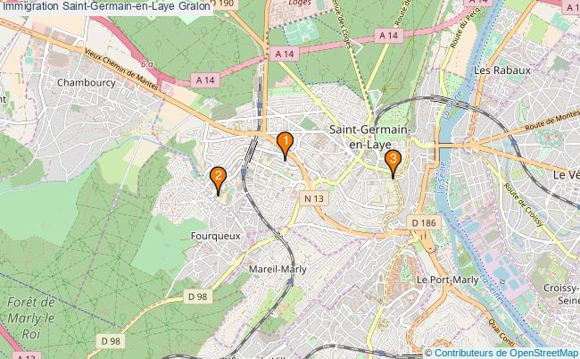 plan Immigration Saint-Germain-en-Laye Associations immigration Saint-Germain-en-Laye : 3 associations