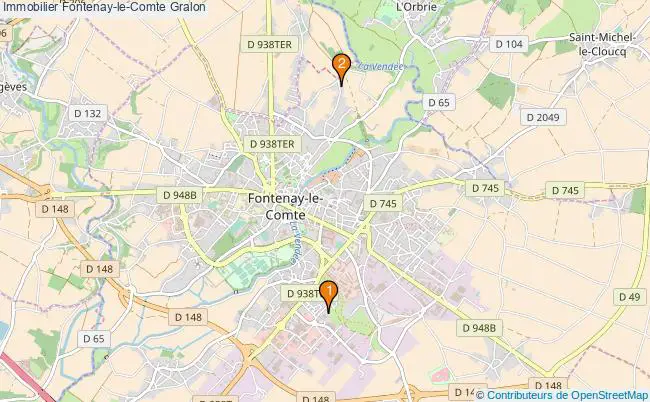 plan Immobilier Fontenay-le-Comte Associations Immobilier Fontenay-le-Comte : 3 associations