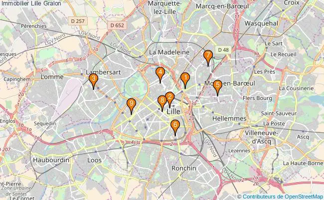 plan Immobilier Lille Associations Immobilier Lille : 13 associations