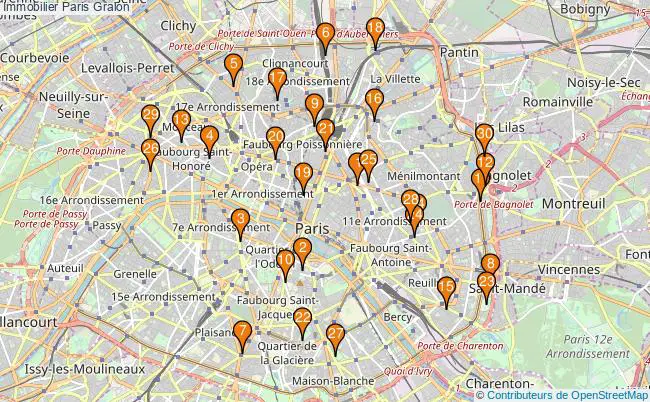 plan Immobilier Paris Associations Immobilier Paris : 216 associations