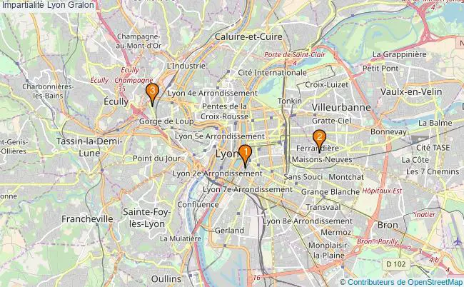 plan Impartialité Lyon Associations impartialité Lyon : 4 associations
