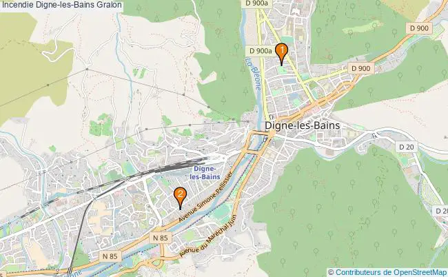 plan Incendie Digne-les-Bains Associations incendie Digne-les-Bains : 2 associations