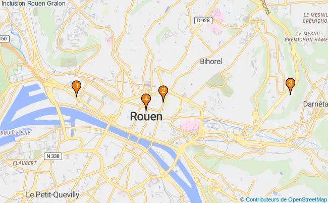 plan Inclusion Rouen Associations inclusion Rouen : 4 associations