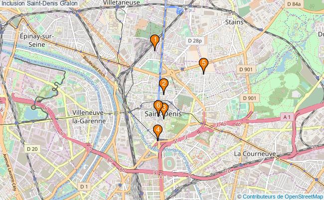 plan Inclusion Saint-Denis Associations inclusion Saint-Denis : 7 associations