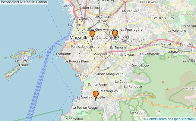 plan Inconscient Marseille Associations inconscient Marseille : 3 associations