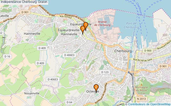plan Indépendance Cherbourg Associations indépendance Cherbourg : 3 associations