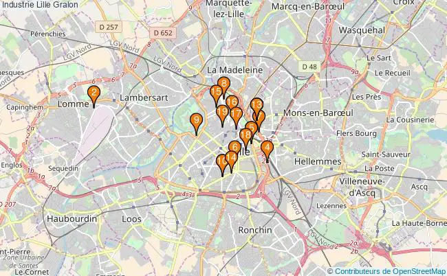 plan Industrie Lille Associations industrie Lille : 26 associations