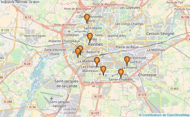 plan Industrie Rennes Associations industrie Rennes : 9 associations