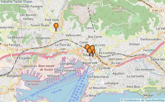 plan Industrie Toulon Associations industrie Toulon : 7 associations