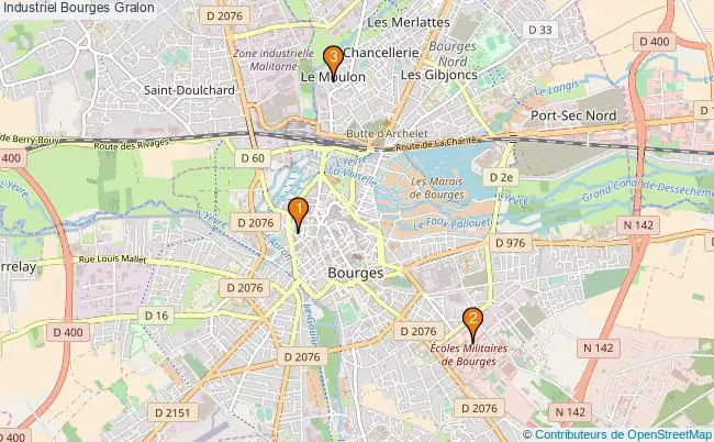 plan Industriel Bourges Associations industriel Bourges : 3 associations
