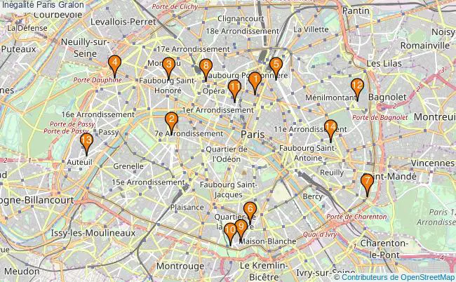 plan Inégalité Paris Associations inégalité Paris : 19 associations