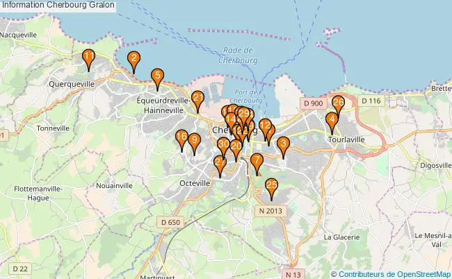 plan Information Cherbourg Associations information Cherbourg : 59 associations