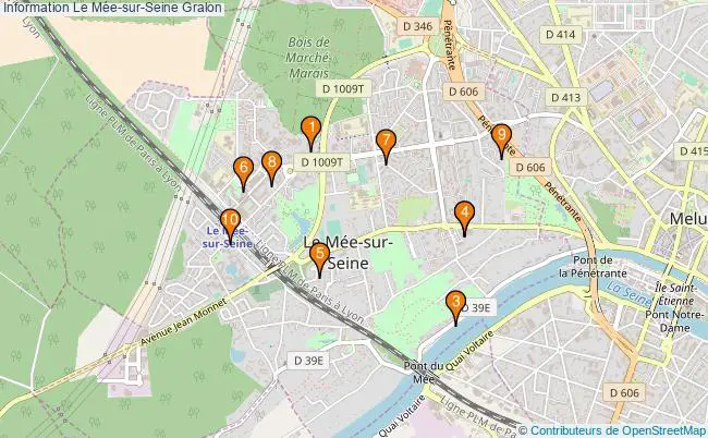 plan Information Le Mée-sur-Seine Associations information Le Mée-sur-Seine : 12 associations