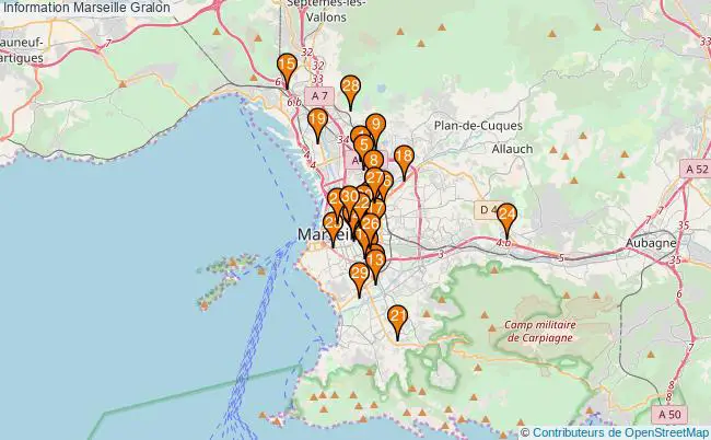 plan Information Marseille Associations information Marseille : 783 associations