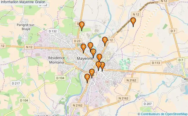 plan Information Mayenne Associations information Mayenne : 10 associations